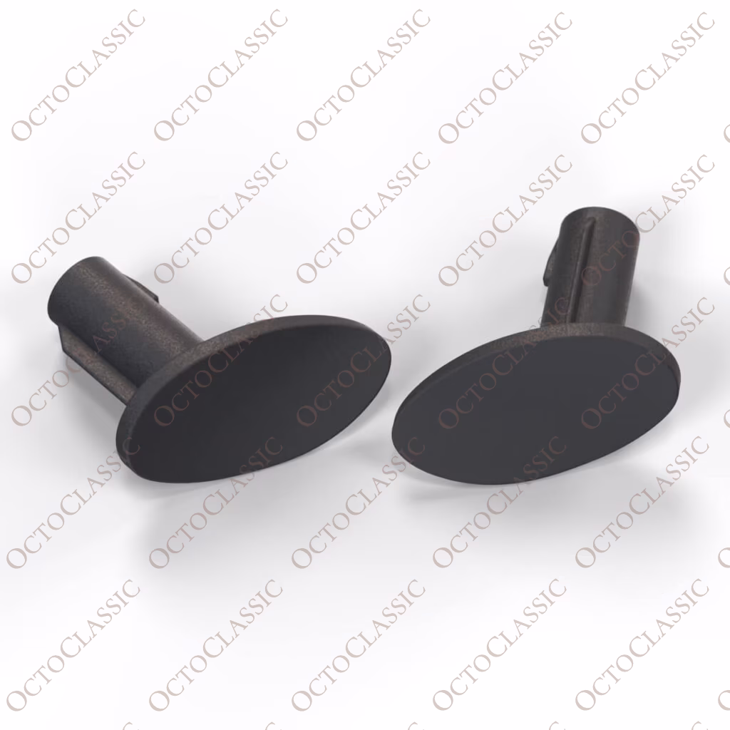 Alfa Romeo 147 GT Front Door Handle Plug Set Of 2 Black 71775574, 46763771, 46763772, 735351270, 735351271