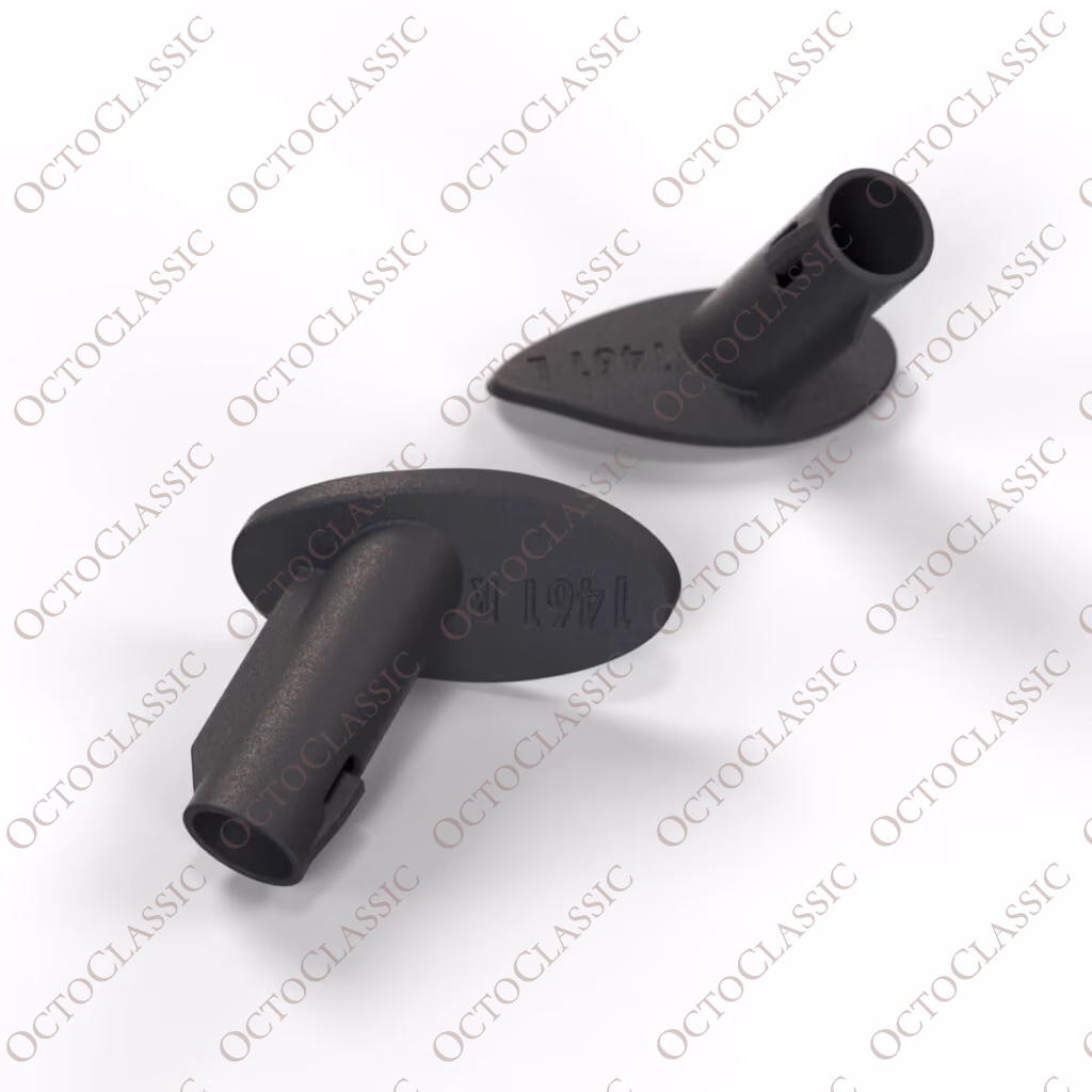 Alfa Romeo 147 GT Front Door Handle Plug Set Of 2 Black 71775574, 46763771, 46763772, 735351270, 735351271