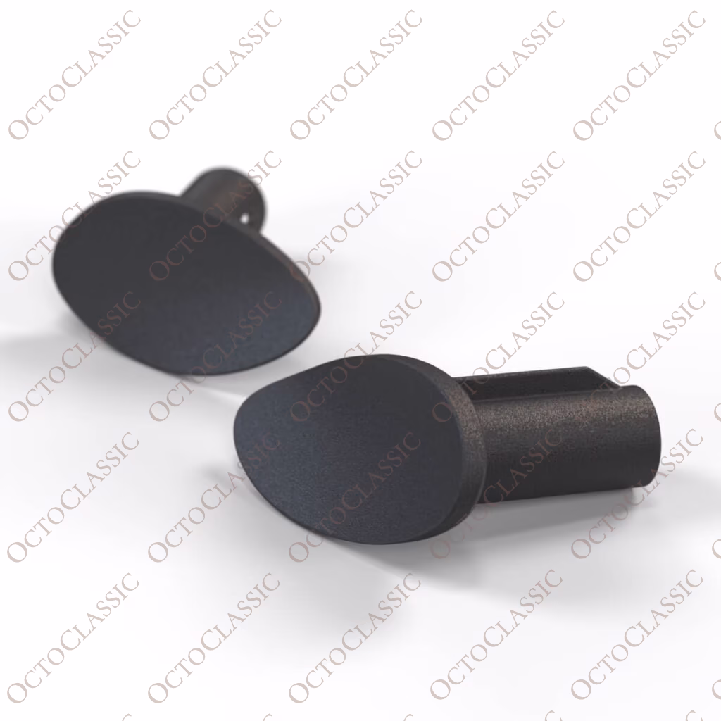 Alfa Romeo 147 GT Front Door Handle Plug Set Of 2 Black 71775574, 46763771, 46763772, 735351270, 735351271