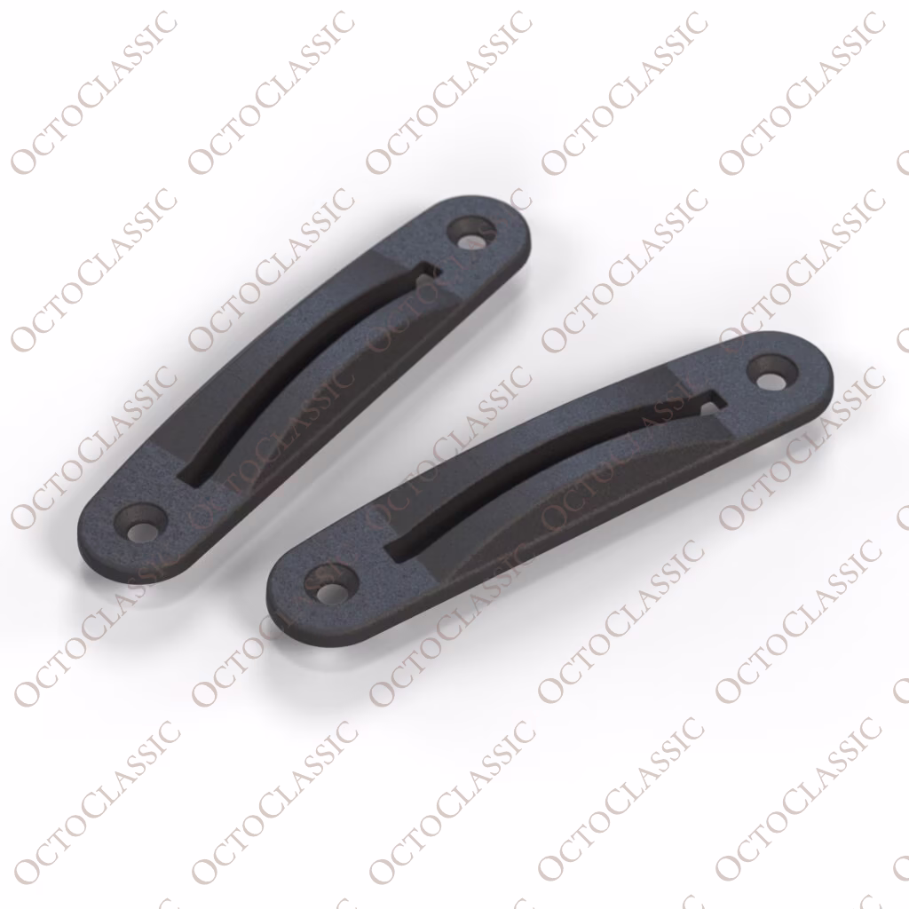 BMW 2002 E24 E21 Cubierta de Palanca de Asiento Delantero Juego de 2 Negro 52101844588