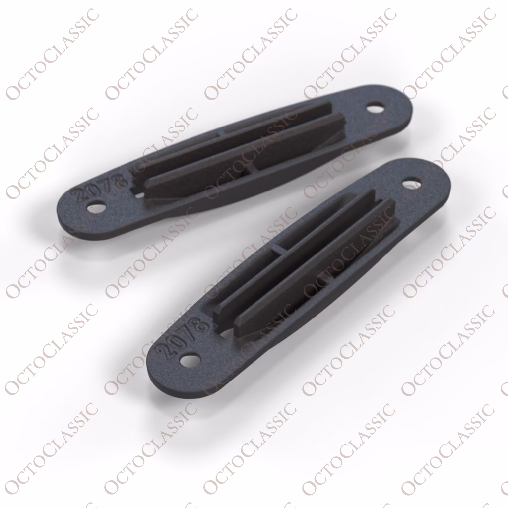 BMW 2002 E24 E21 Cubierta de Palanca de Asiento Delantero Juego de 2 Negro 52101844588