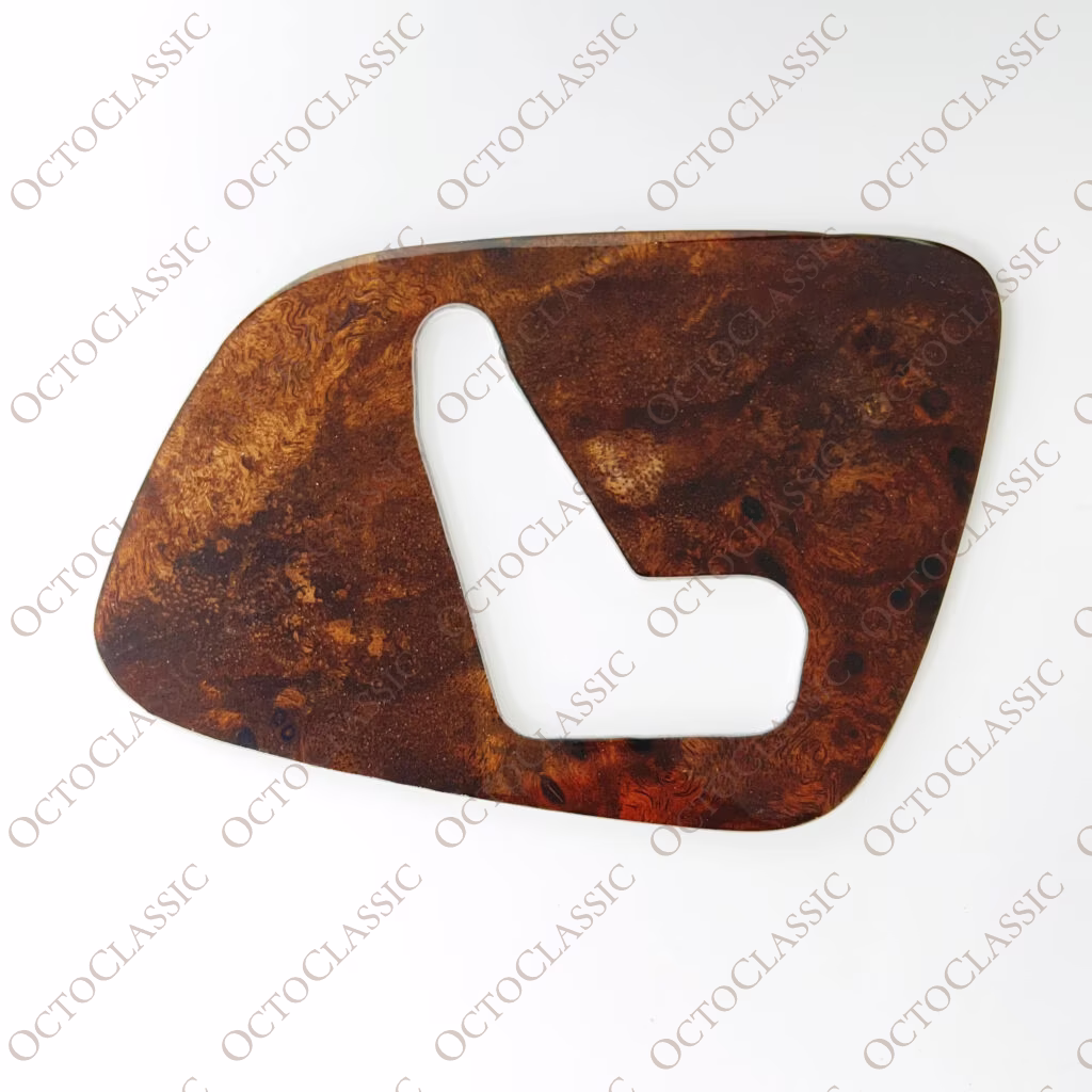 Mercedes CLK W208 Pannello Interruttore Sedile Finitura Sinistra o Destra Legno / Zebrano A2087200348 / A2087200448