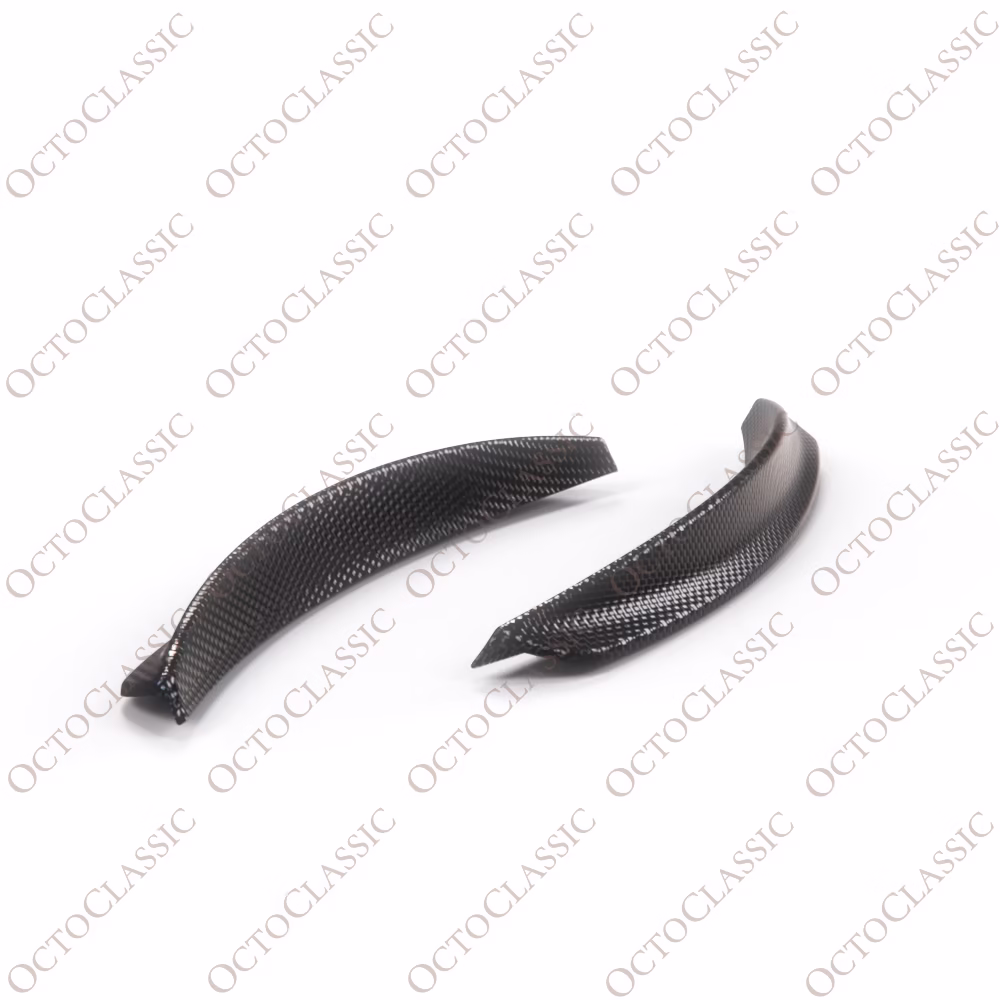 Mercedes SLK R171 AMG Rear Bumper Extension Wide Trim Set Left & Right Carbon A1716900530 / A1716900630