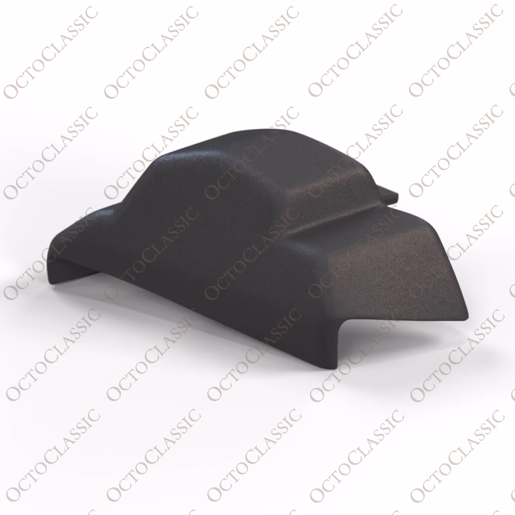 BMW E24 635 End Piece Front Bumper Left Or Right Black 51111866409 / 51111866410
