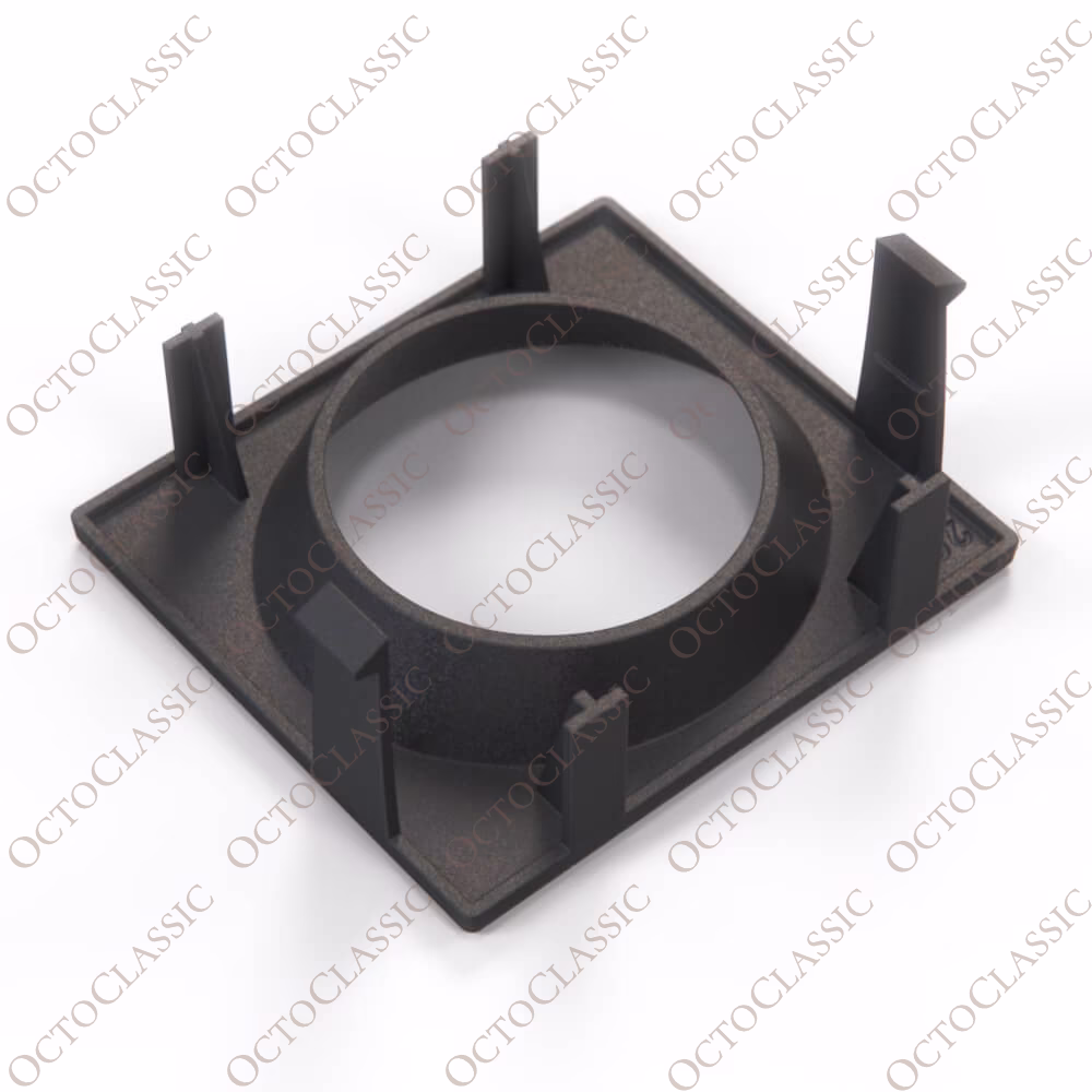 Volvo 240 Moldura de panel para medidor turbo del salpicadero Negra 1259730