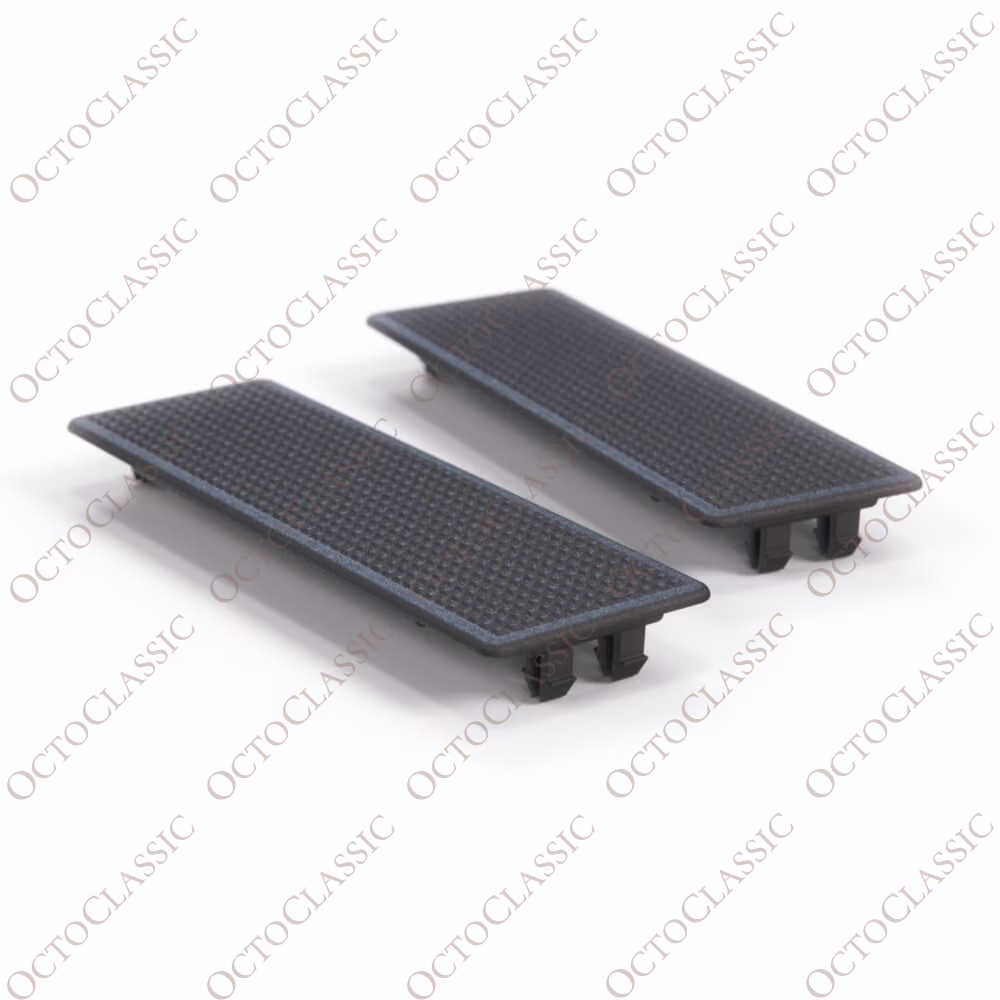Volkswagen Golf Jetta Mk2 Ozdobna Nakładka Emblemat Drzwi Boczne Zestaw 2 Czarna 165853714