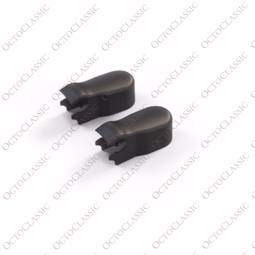 Saab 900 Juego de 2 cubiertas de limpiaparabrisas delanteras pequeñas color negro