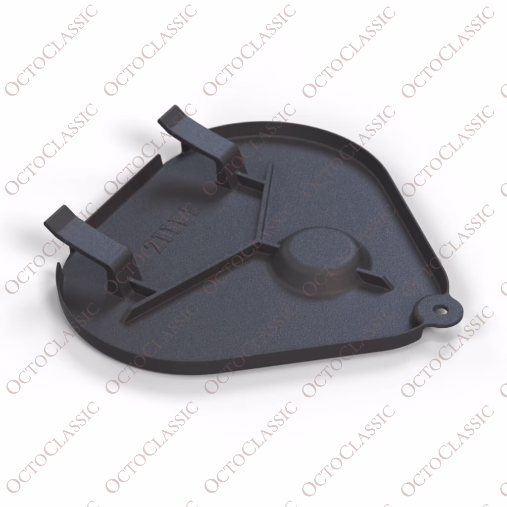Ford Capri Mk3 Scheinwerferlampeninspektionsabdeckung Schwarz
