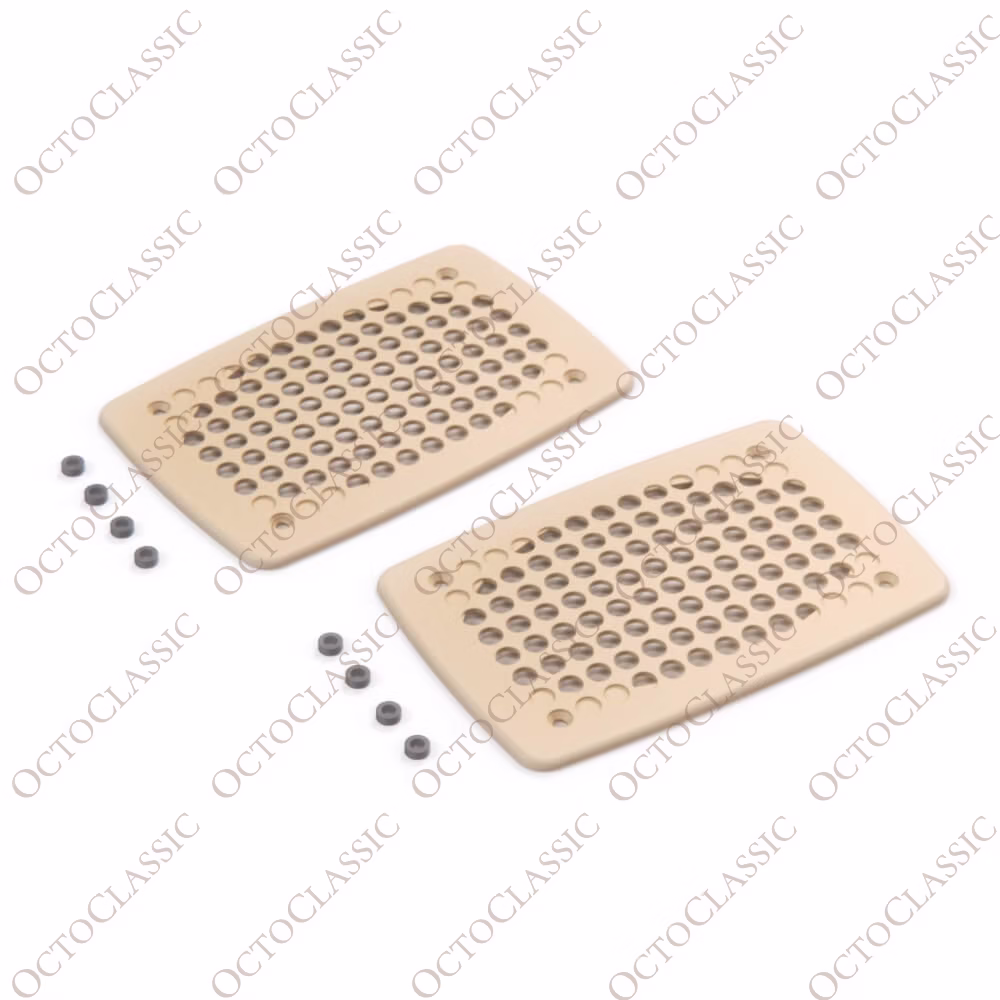 BMW E12 E21 E23 E24 E28 Stereo System Speaker Cover Set of 2 All Colors 65121367715 And 65111374608