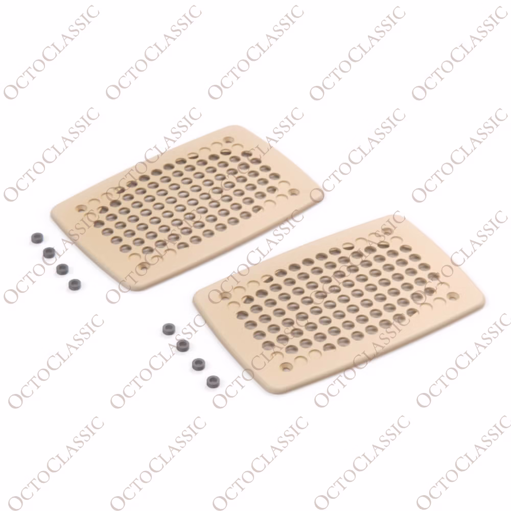 BMW E12 E21 E23 E24 E28 Stereo System Speaker Cover Set of 2 All Colors 65121367715 And 65111374608