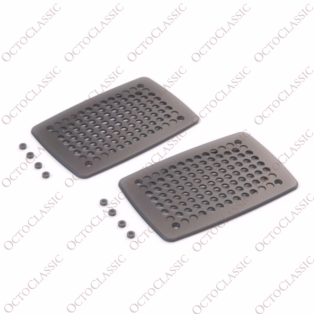BMW E12 E21 E23 E24 E28 Stereo System Speaker Cover Set of 2 All Colors 65121367715 And 65111374608