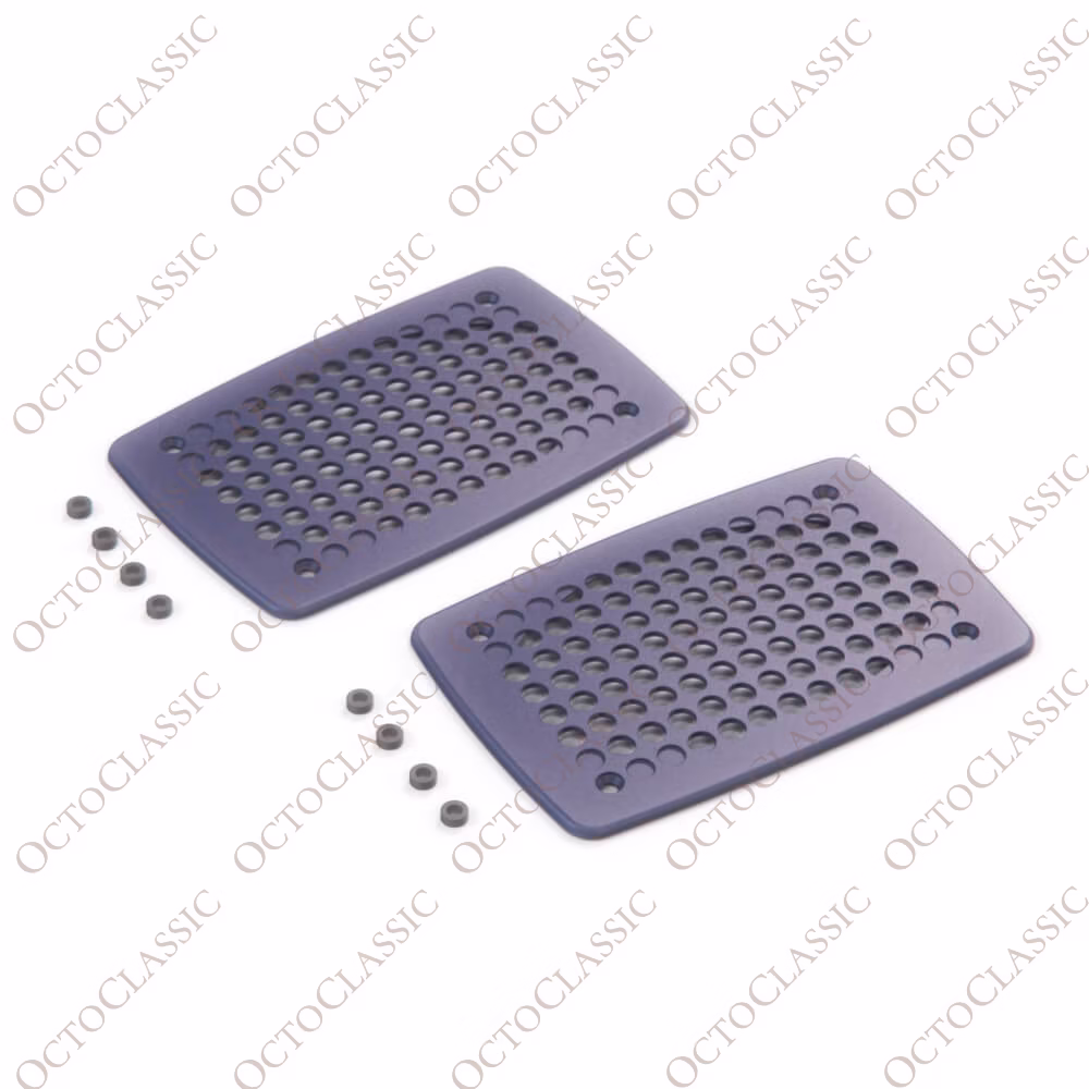 BMW E12 E21 E23 E24 E28 Stereo System Speaker Cover Set of 2 All Colors 65121367715 And 65111374608
