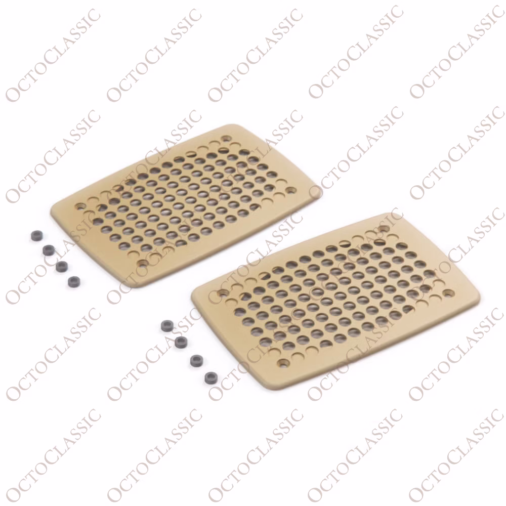 BMW E12 E21 E23 E24 E28 Stereo System Speaker Cover Set of 2 All Colors 65121367715 And 65111374608
