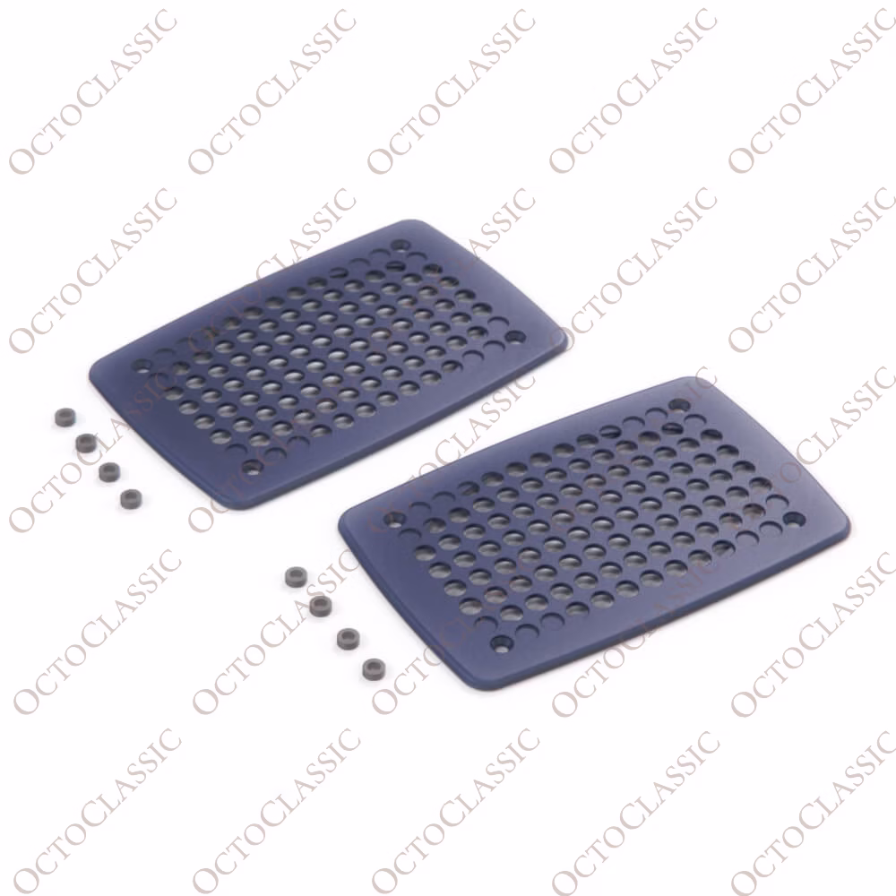 BMW E12 E21 E23 E24 E28 Stereo System Speaker Cover Set of 2 All Colors 65121367715 And 65111374608