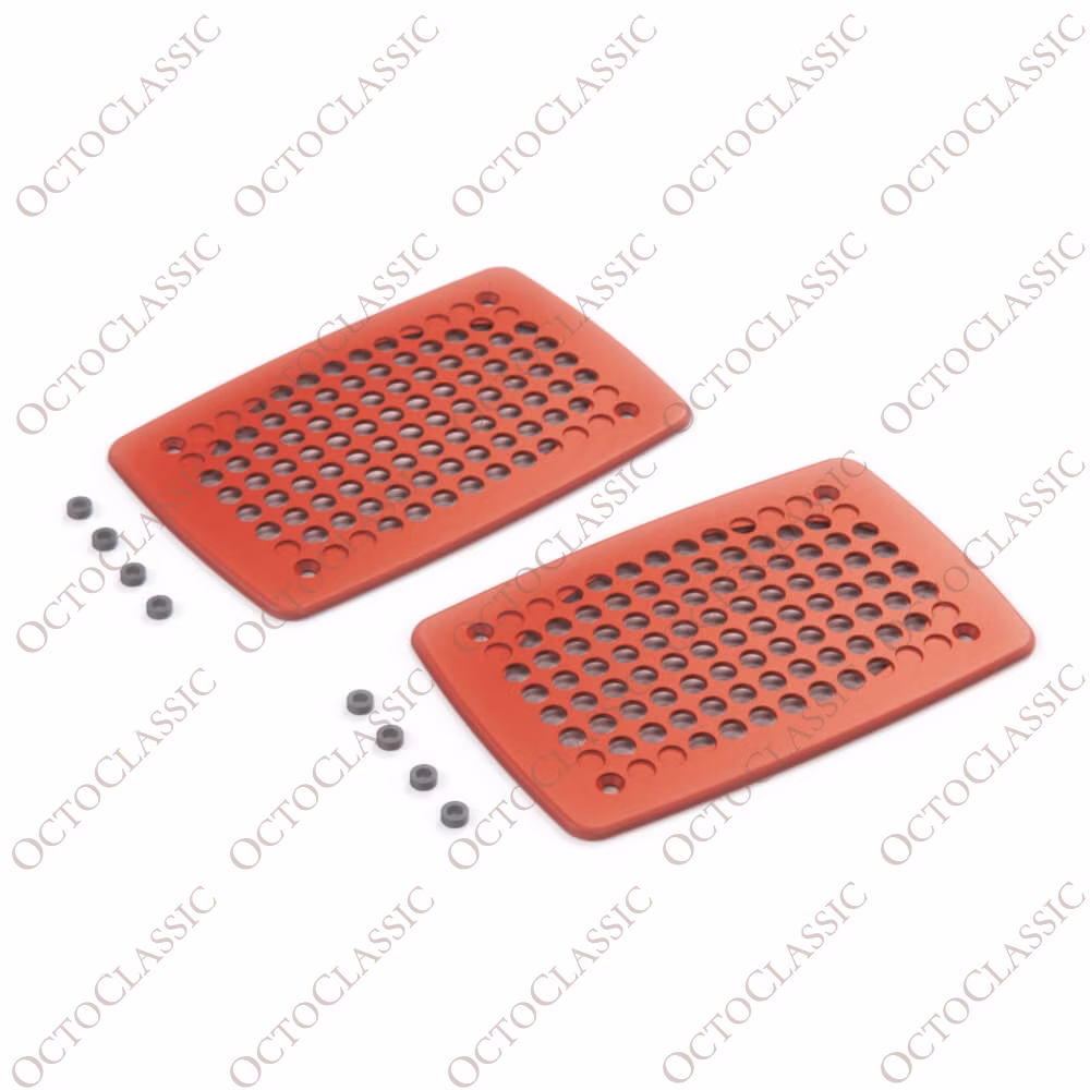 BMW E12 E21 E23 E24 E28 Stereo System Speaker Cover Set of 2 All Colors 65121367715 And 65111374608