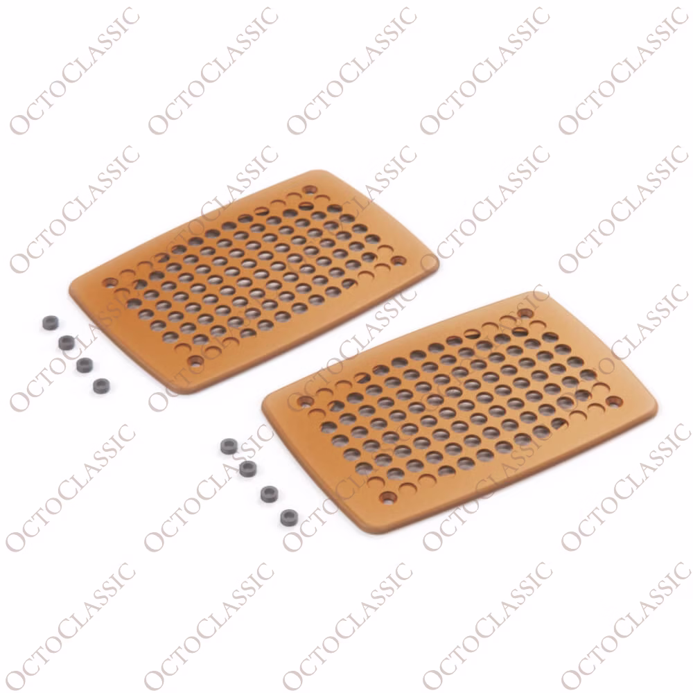 BMW E12 E21 E23 E24 E28 Stereo System Speaker Cover Set of 2 All Colors 65121367715 And 65111374608