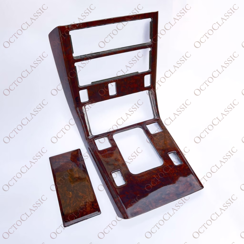 Mercedes R129 Center Console Trim Bezel Wood Light Walnut / Dark Walnut 13 Versions A1296801739