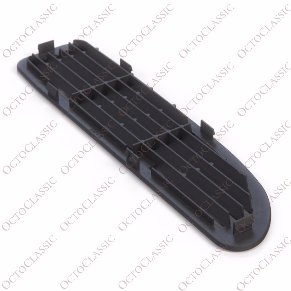 Volvo 850 850R Left Bumper Grille Trim Black 6817834
