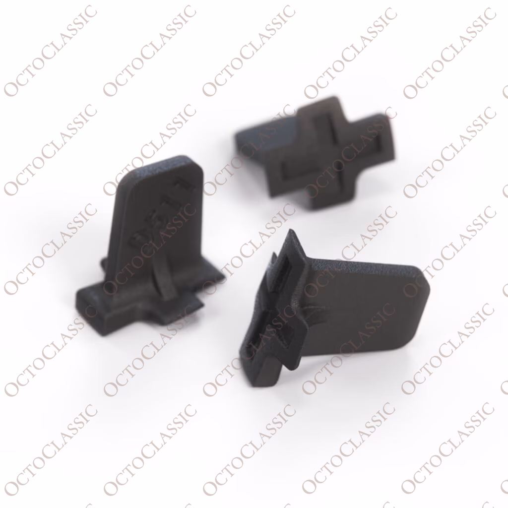 BMW E36 Kit de reparación del pilar A Clips Juego de 3 Negro 51432699053 / 51432699054
