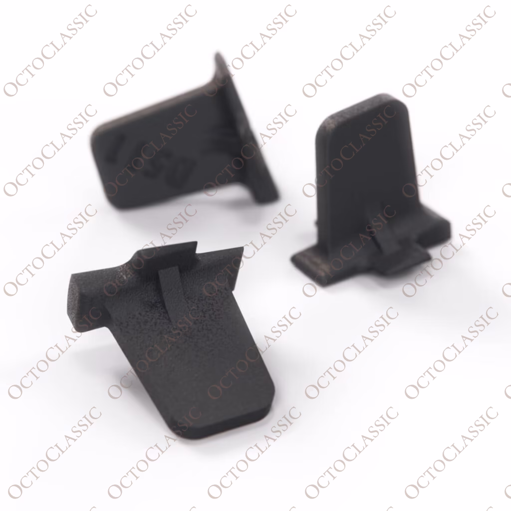 BMW E36 Kit de reparación del pilar A Clips Juego de 3 Negro 51432699053 / 51432699054