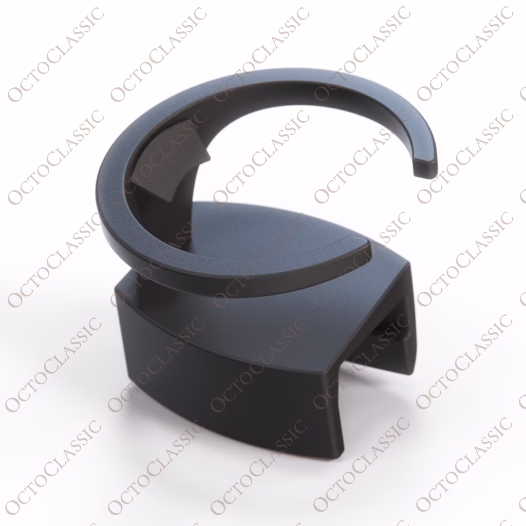 BMW E60 E61 Single Cupholder Center Console Black