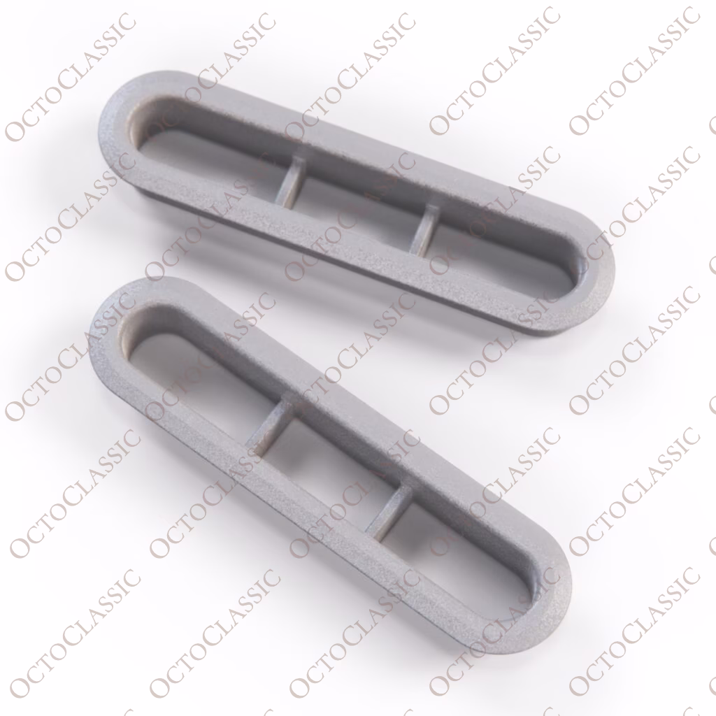 VW Beetle Rear Defrost Vent Trim Set Of 2 Primed Or Black 311819467