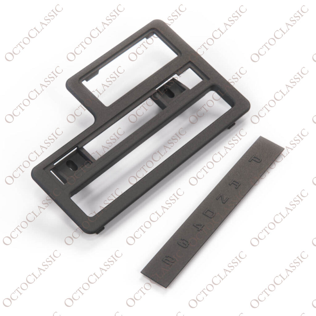 BMW E32 E34 Gear Selector Shifter Panel Trim Set Black 51161938603