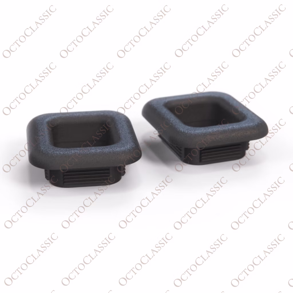 BMW E34 Finitura Pulsante Bracciolo Nera Set di 2 52102902040