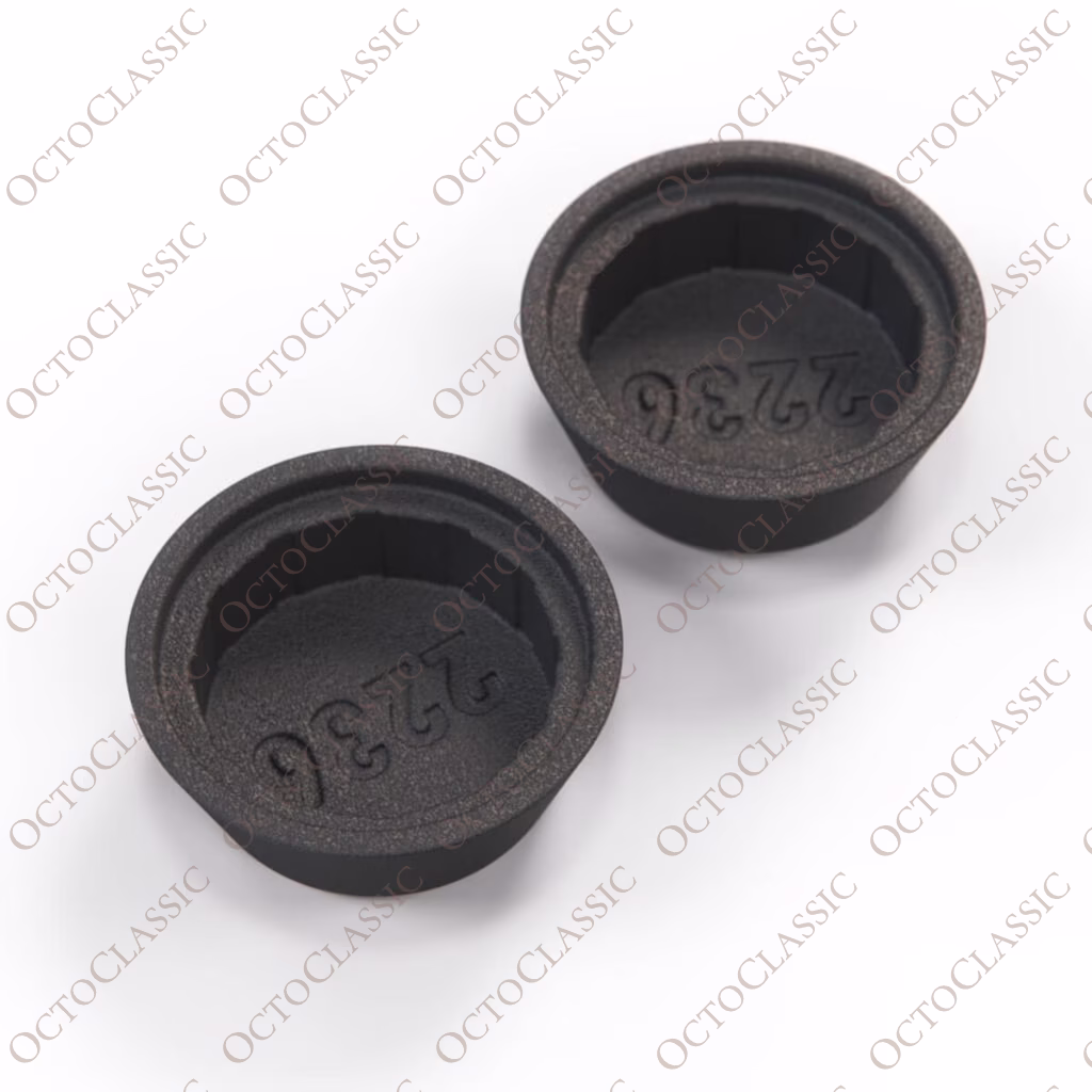 Ferrari 208 288 308 328 512 400 412 Copri bulloni per cinture di sicurezza inferiori Set di 2 nero