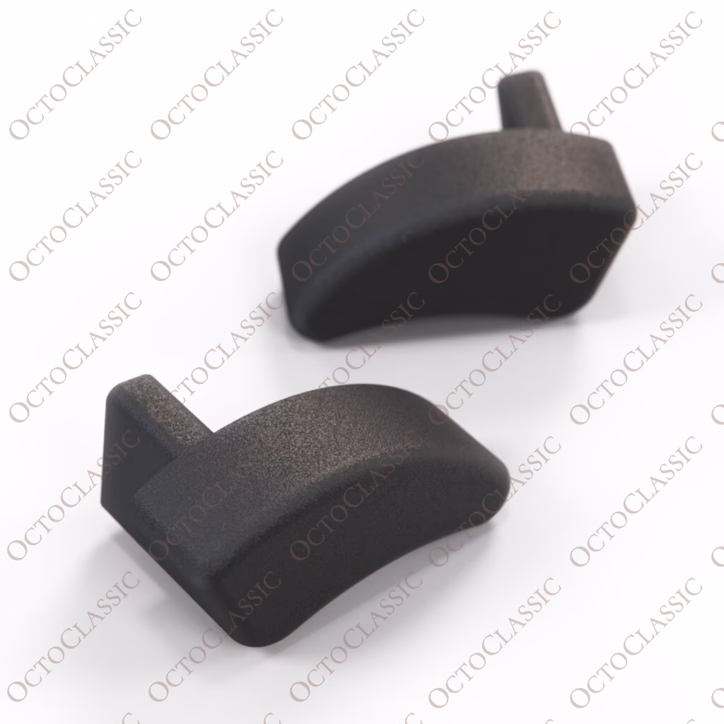 Ferrari 208 288 308 328 365 512 BB F40 Manopola del Regolatore del Sedile Nera Set di 2,