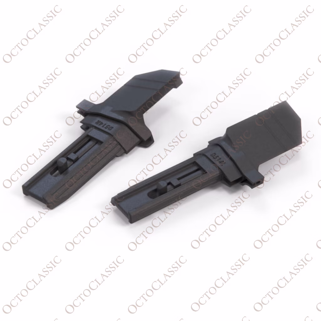 VW Passat B7 Parcel Shelf Support Bracket Set Left And Right Black 9918011279