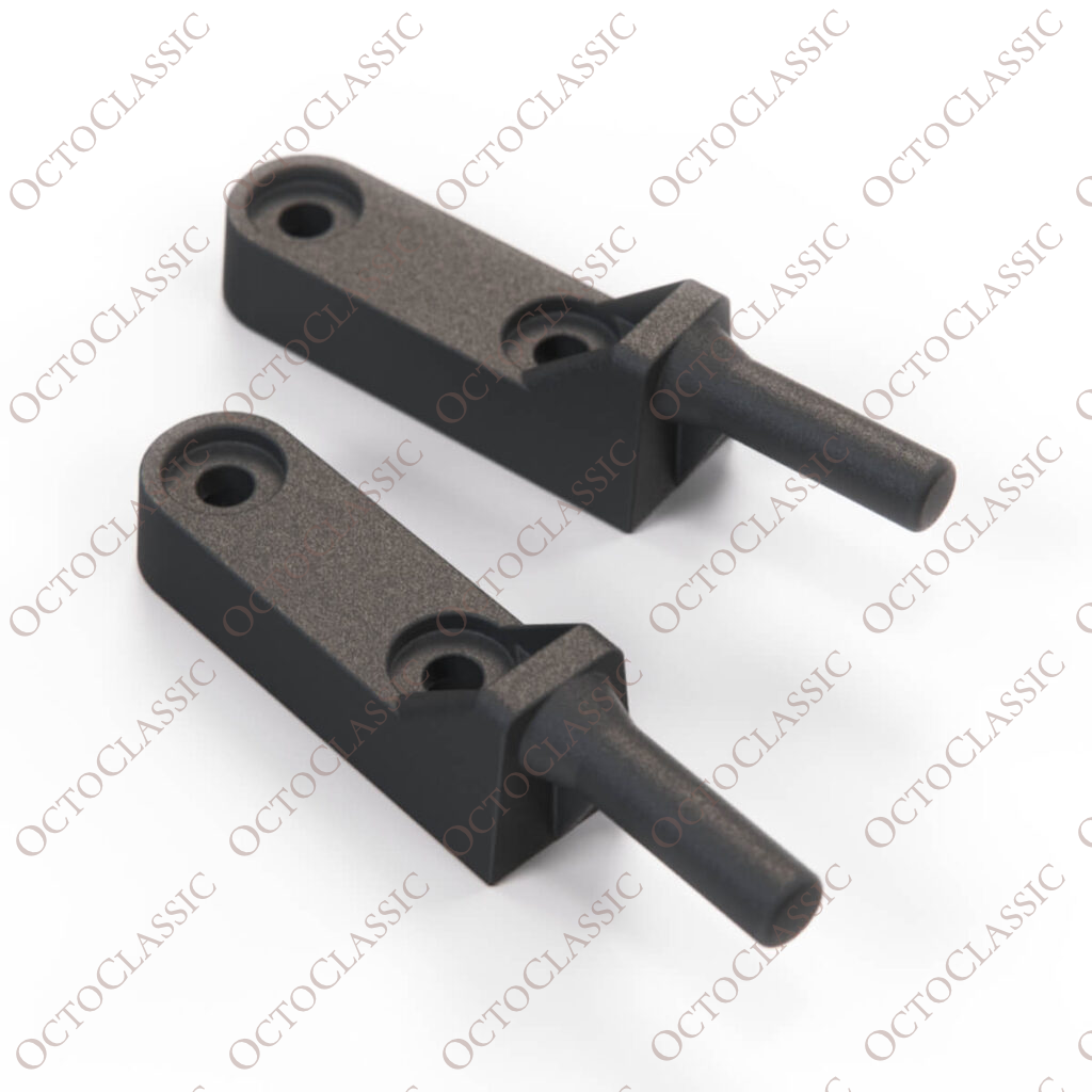 Nissan S12 / S13 180SX 200SX 240SX Silvia 100 NX Parcel Shelf Bracket Repair Kit Set Of 2 Black 79918-55A10