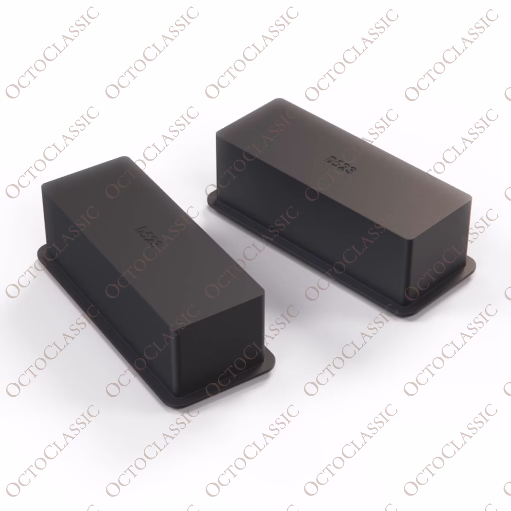 Jaguar XJS Vassoio Posacenere Console Centrale Ski Slope Set di Ricambio 2 Pezzi Nero