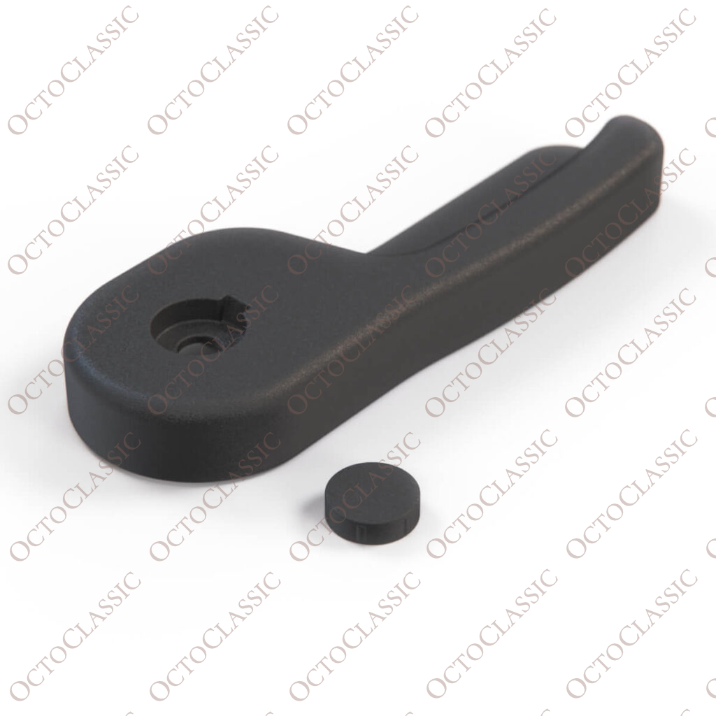 BMW Z1 / Z3 / E32 / E34 / E36 Hood Lock Release Handle With Cap Black 51231928469
