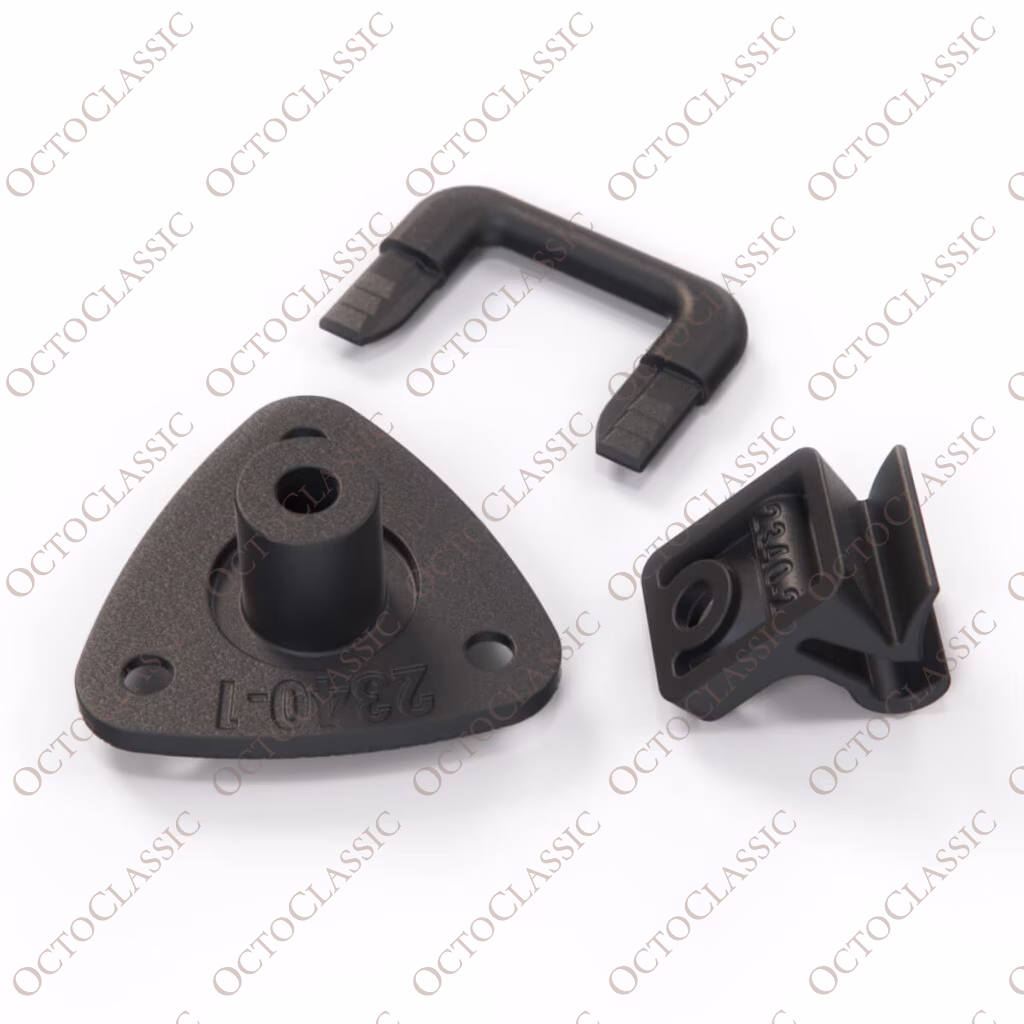 Lancia Beta Coupe Sonnenblendenhalter-Clip-Set Schwarz oder Weiß 82350105