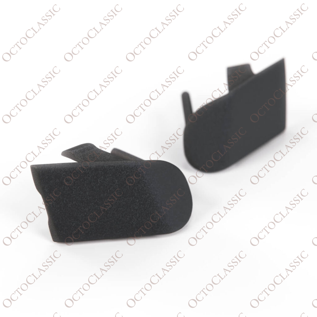 Nissan 300ZX Z32 Center Console Radio Frame Screw Cover Cap Set Of 2 Left And Right Black 68478-30P00 / 68477-30P00