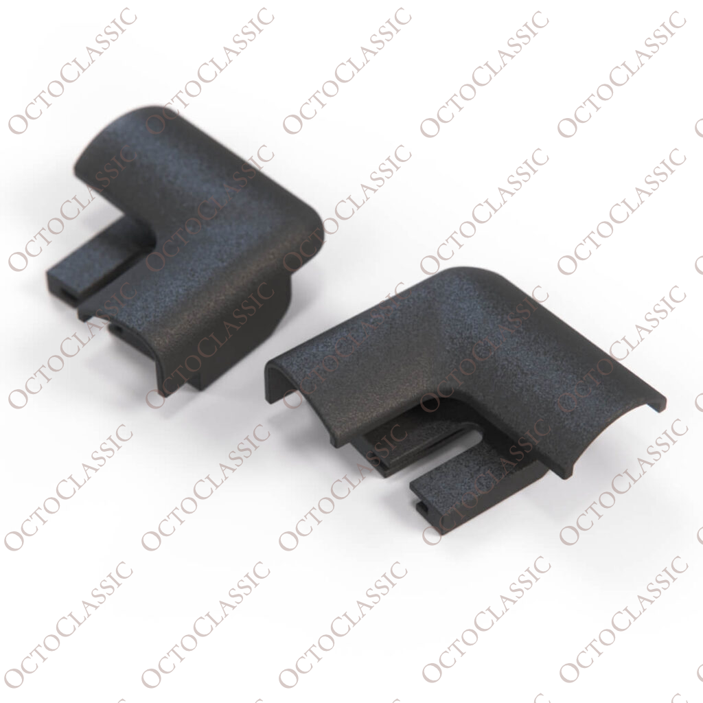 Nissan 300ZX Z32 Trunk Window Corner Moulding Trim Left And Right Black 90367-30P00 / 90366-30P00