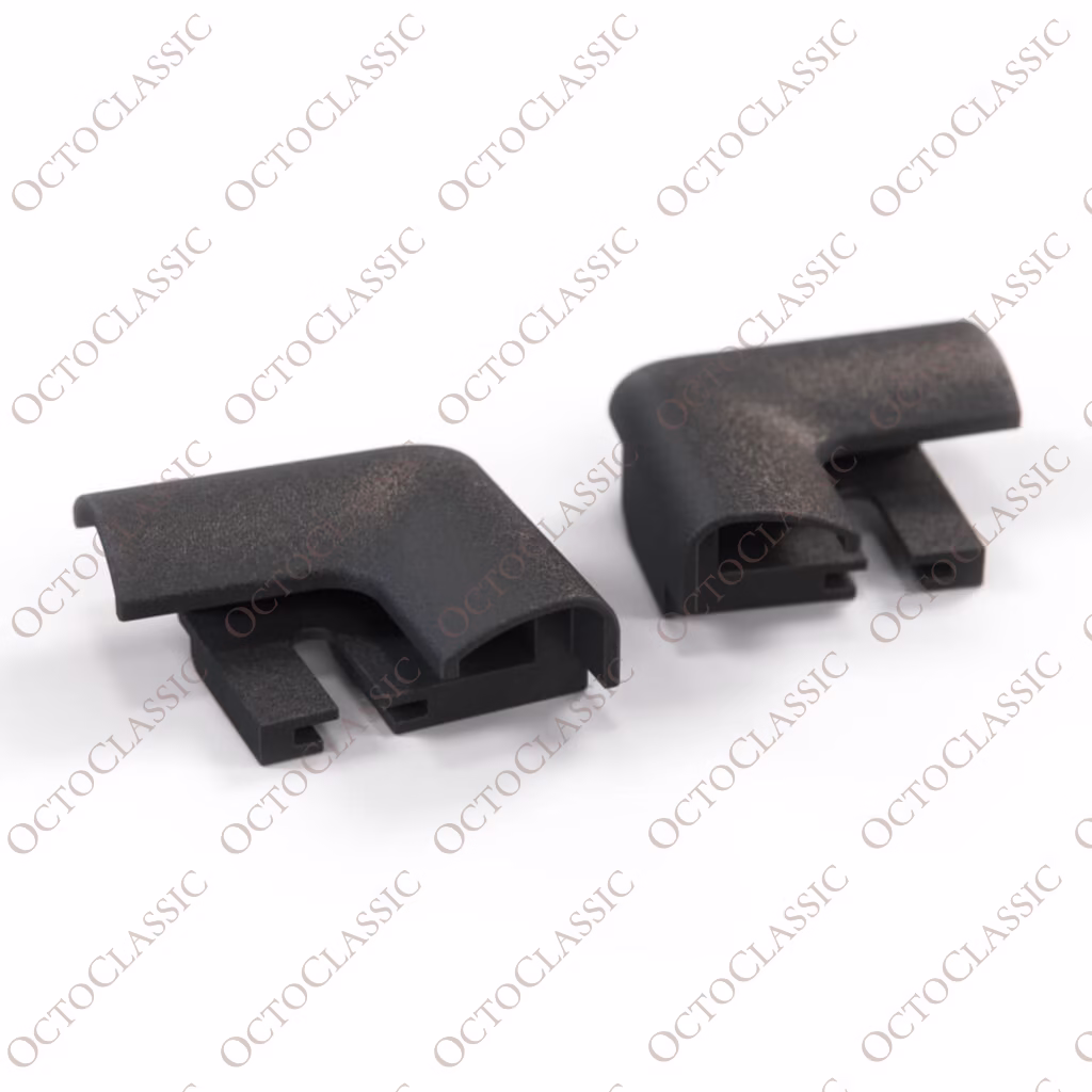 Nissan 300ZX Z32 Moldura de Esquina de la Ventana del Maletero Izquierda y Derecha Negra 90367-30P00 / 90366-30P00