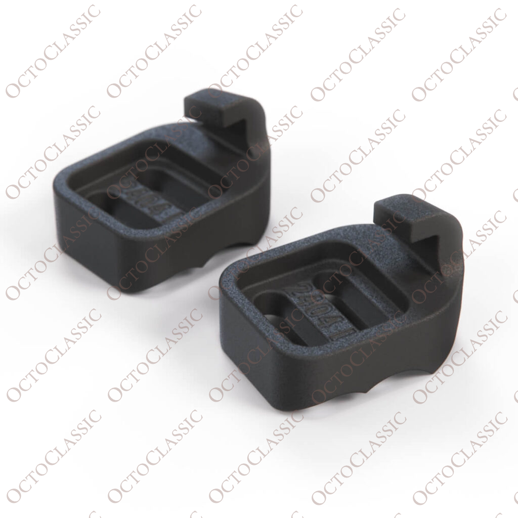 BMW E23 E28 E30 Rear Sun Blind Hook Set Of 2 Left And Right Black 51461917381 / 51461917382