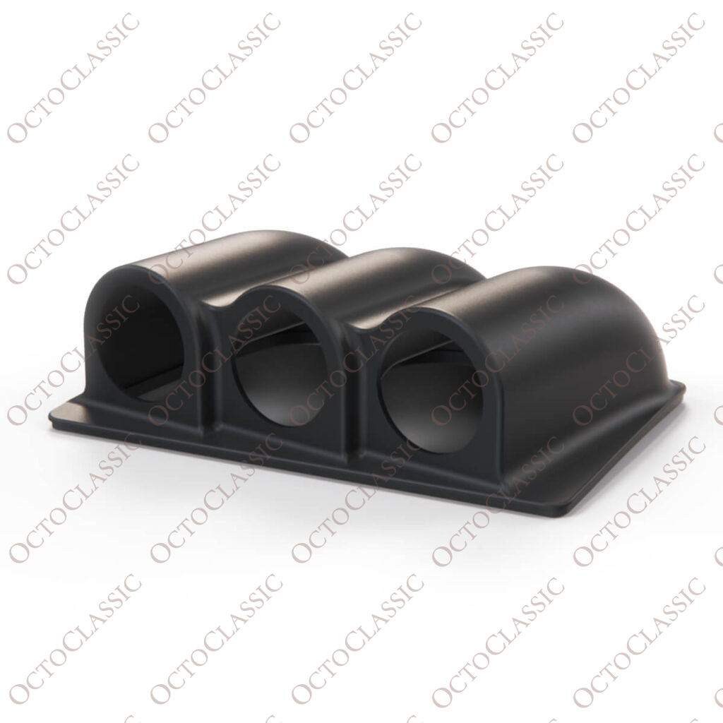 VW Golf MK5 Triple Gauge Dash Pod Black 1K0819153C1QB