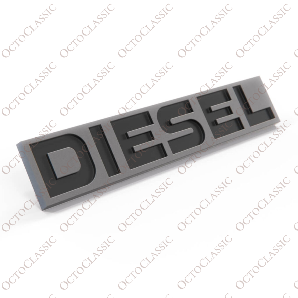 Toyota Land Cruiser 40 60 70 Series Front Grille Badge Diesel 7531590A02