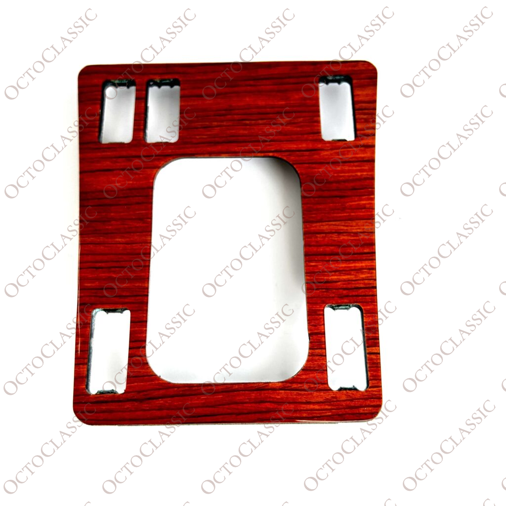 Mercedes W201 Control Panel Cover  Zebrano Wood A2016806036 / A2016806736 / A2016809136 / A2016807936 / A2016807736 / A2016808236