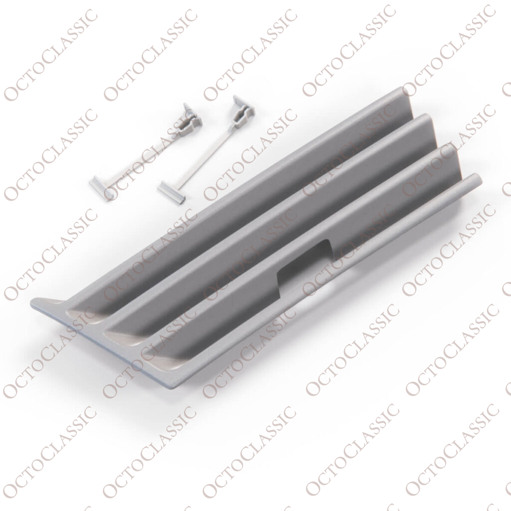 Mercedes W210 E320 / E430 Front Bumper Tow Hook Grille Trim Primed A2108850426