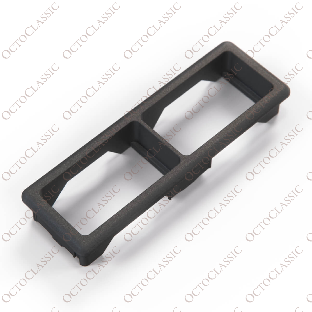 BMW E36 Centre Console Double Switch Button Trim Frame Bezel Black 61311387998