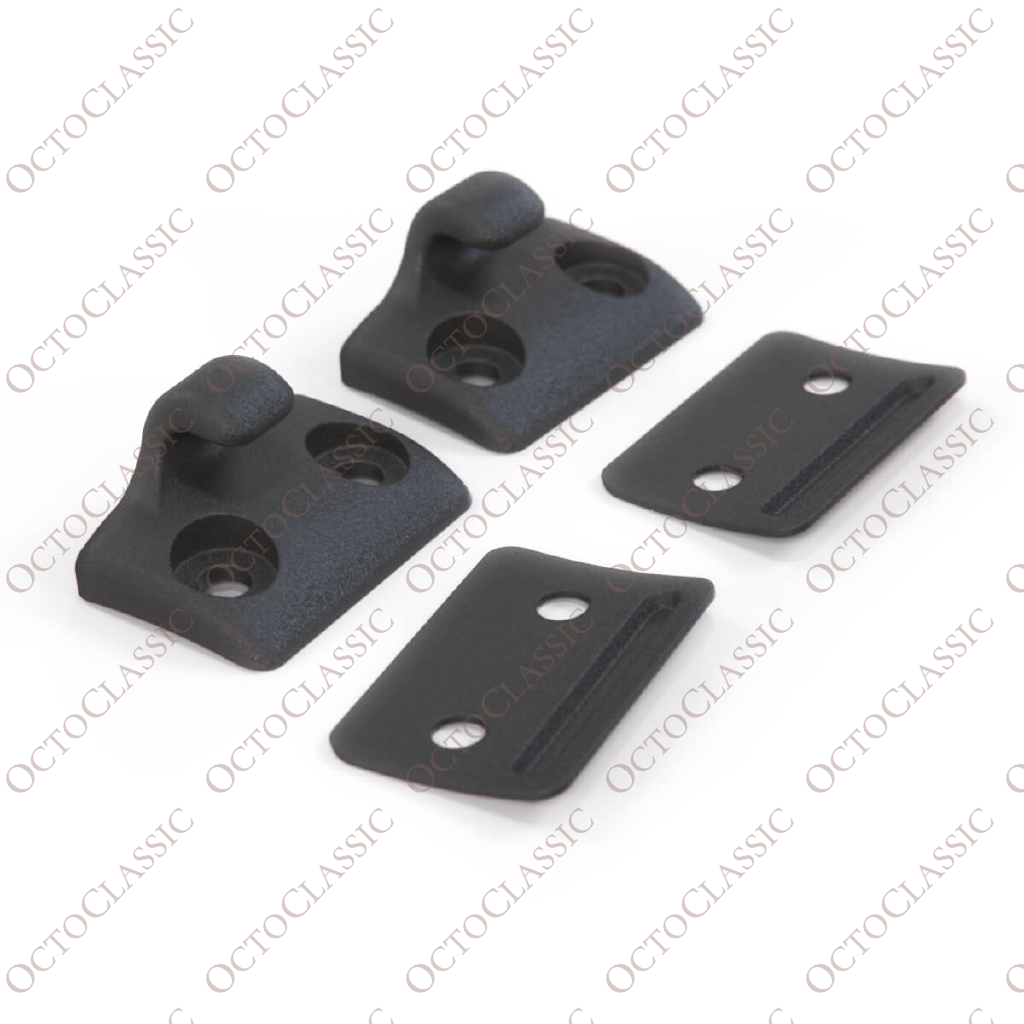 Audi A6 / S6 / RS6 C5 Side Window Sun Blind Hook Set Of 2 Black 4B0861337B / 4B0861359A