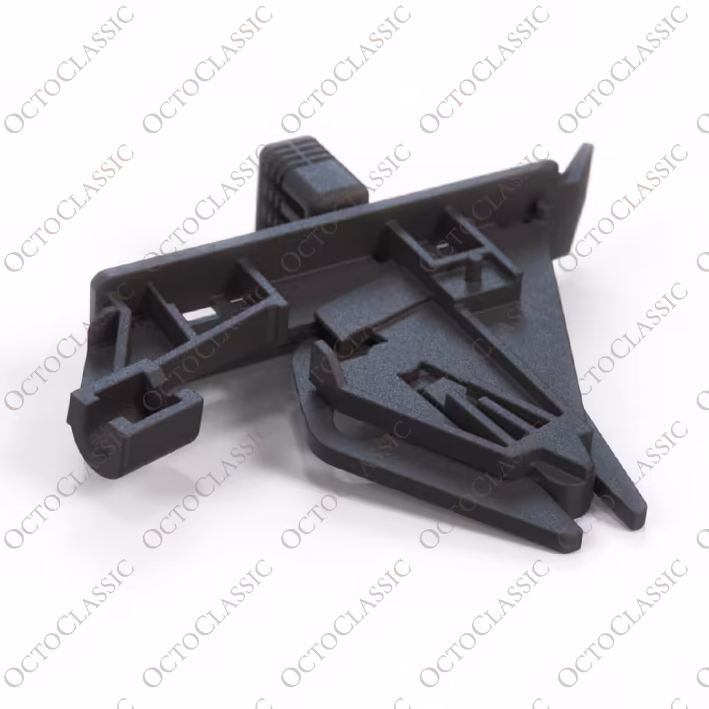 Renault 5 Choke Lever Handle / Bracket Set Black 7700766035 Renault 5 Choke Lever Handle / Bracket Set Black 7700766035