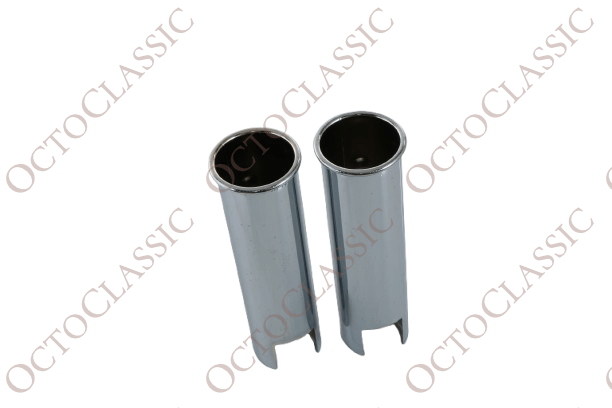Mercedec R113 Pagoda Glossy Chrome Exhaust Trim Set of 2 A1134920214 