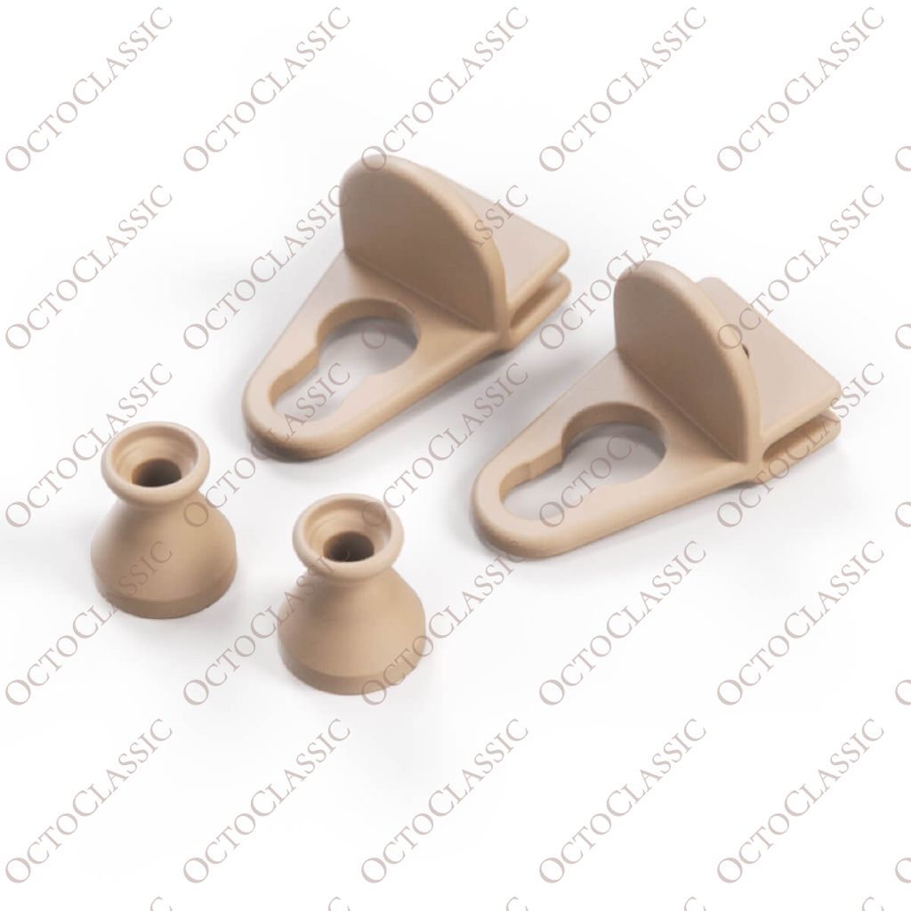 Mercedes W123 Rear Window Sun Shade Hook Set Repair Kit All Colors