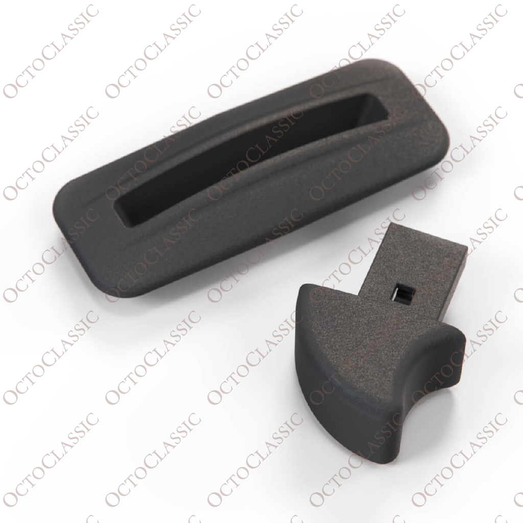 Opel Manta / Kadett / Ascona Seat Lever Knob + Trim Set Black 90101893 + 90101798