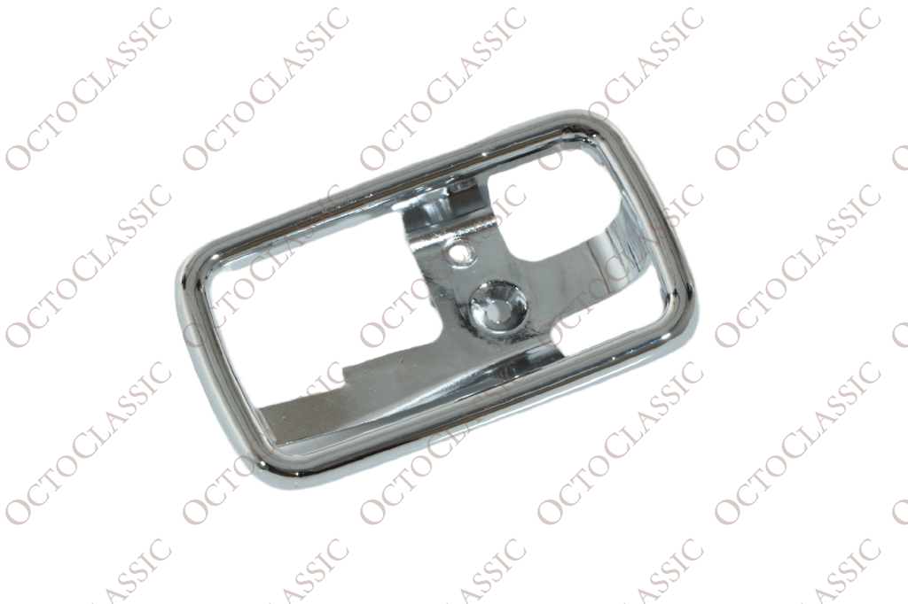 Mercedes W100 / W108 / W109 / W113 / W114 / W115 / W116 / W123 Inner Door Handle Chrome Backing Recess Left Or Right A1087660511 / A1087660611